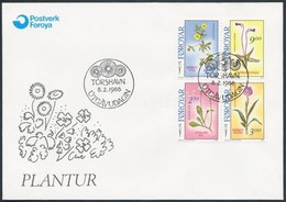 1988 Virágok Sor FDC-n Mi 162-165 - Altri & Non Classificati