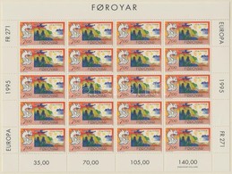 ** 1995 Europa CEPT Kisív Sor / Mi 278-279 Minisheets - Sonstige & Ohne Zuordnung