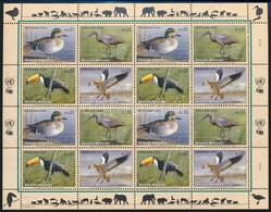 ** 2003 Veszélyeztetett állatok Kisív,
Endangered Species Minisheet
Mi 389-392 - Autres & Non Classés