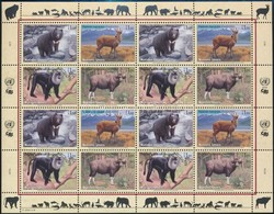 ** 2004 Veszélyeztetett állatok Kisív,
Endangered Species Minisheet
Mi 482-485 - Andere & Zonder Classificatie