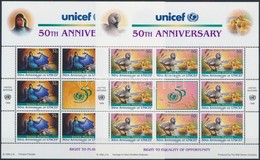 ** 1996 UNICEF Kisívsor,
UNICEF Minisheet Set
Mi 720-721 - Sonstige & Ohne Zuordnung