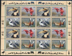 ** 2003 Veszélyeztetett állatok Kisív,
Endangered Species Minisheet
Mi 925-928 - Sonstige & Ohne Zuordnung