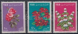 ** 1964 Virágok Légi értékek Mi 395-397 - Andere & Zonder Classificatie