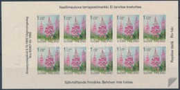 ** 1992 Forgalmi: Virágok öntapadós Fóliaív Mi 1193 - Autres & Non Classés