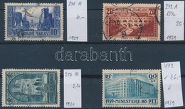 O 1929-1939 Mi 241 III, 242 A, 256 III, 442 (Mi EUR 50,50) - Sonstige & Ohne Zuordnung