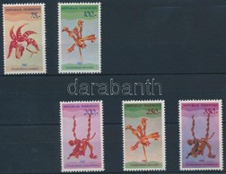 ** 1980 Orchidea; Virág Sor Mi 994-998 - Altri & Non Classificati