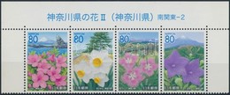 ** 2006 Kanagawa Prefektúra; Virágok ívsarki Négyestömb Mi 4048-1051 - Andere & Zonder Classificatie