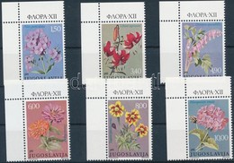 ** 1977 Virágok ívsarki Sor + Kisívsor Mi 1676-1681 - Sonstige & Ohne Zuordnung