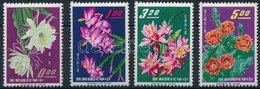 ** 1964 Virágok, Kaktusz Sor Mi 509-512 - Andere & Zonder Classificatie