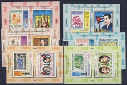 ** 1988 Sakk Blokksor Mi Blokk 106-111 - Andere & Zonder Classificatie