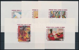 ** 1981 Picasso, Festmények Sor Blockformában,
Picasso, Paintings Set In Blockform
Mi 620-624 - Autres & Non Classés