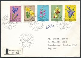 1976 Virág Sor FDC-n Mi 936-940 - Andere & Zonder Classificatie