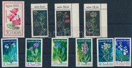 ** 1966-1970 Virágok 1 Db Bélyeg + 2 Klf Sor Mi 1192, 1241-1244, 1563-1568 - Sonstige & Ohne Zuordnung