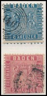 O 1860-1862 Mi 12, 14 (foghiányok) (Mi EUR 320,-) - Andere & Zonder Classificatie