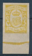 * 1861 Mi 14 ívszéli (betapadás) (Mi EUR 550,-) - Other & Unclassified