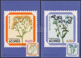 1982 Virágok 4 CM-n Mi 349-352 - Andere & Zonder Classificatie