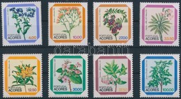 ** 1982-1983 Virágok 2 Klf Sor Mi 349-352 + 358-361 - Andere & Zonder Classificatie