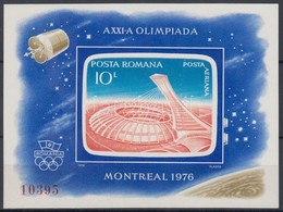 ** 1976 Montreali Nyári Olimpia Blokk Mi 136 - Altri & Non Classificati