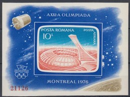 ** 1976 Montreali Nyári Olimpia Blokk Mi 136 - Altri & Non Classificati