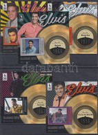 ** 2012 Elvis Presley Halálának 35. évfordulója Blokksor, 5 Klf Blokk - Altri & Non Classificati