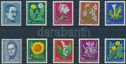 ** 1960-1961 Pro Juventute 2 Klf Sor Mi 722-726, 742-746 - Altri & Non Classificati