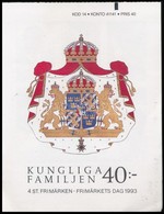 ** 1993 Királyi Család Bélyegfüzet Mi 1793-1796 - Sonstige & Ohne Zuordnung