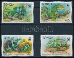 ** 1990 WWF Leguán Sor,
WWF Iguana Set
Mi 1140-1143 - Sonstige & Ohne Zuordnung