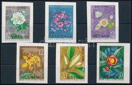 ** 1964 Virágok Vágott Sor,
Flowers Imperforated Set
Mi 301-306 U - Other & Unclassified