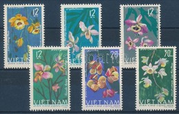 ** 1966 Orchideák Sor Mi 425-430 - Andere & Zonder Classificatie