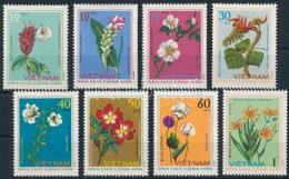 ** 1975 Gyógynövények Sor,
Herbs Set
Mi 795-802 - Andere & Zonder Classificatie