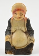 Buddha, Zsírkő Figura, M: 9 Cm - Andere & Zonder Classificatie