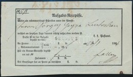 1866 Gölnicből (Felvidék) Lőcsére (Leutschau) Feladott Ajánlott Levél Feladóvevénye Kitöltve - Zonder Classificatie