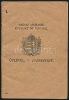 1925 Útlevél Fénykép Nélkül - Zonder Classificatie
