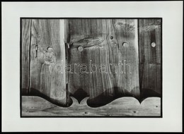 Cca 1985 Móricz István: Motívum (Szentendrén), Feliratozott, Vintage Fotóművészeti Alkotás, A Magyar Fotográfia Avantgar - Autres & Non Classés