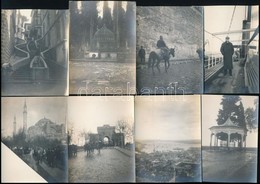 Cca 1910-1920 Konstantinápolyi Képek, 26 Db Fotó, 7×10 Cm - Andere & Zonder Classificatie