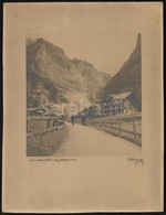 1931 Grindelwald Gleccser, Jelzett Fotó, 20×19 Cm - Andere & Zonder Classificatie
