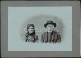 Cca 1890 Pápa, A Skoff Testvérek Fényképtermében Készített Fénykép, Pecséttel Jelzett, 10x14 Cm, Karton 13x17,5 Cm - Andere & Zonder Classificatie