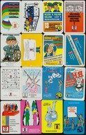 1969-1991 BKV Kártyanaptárak, 16 Db - Pubblicitari