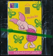 1999 Disney Micimackó Használatlan Telefonkártya, Bontatlan Csomagolásban. Csak 2000 Db! / Unused Phone Card - Ohne Zuordnung