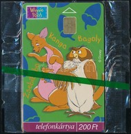 1999 Disney Micimackó Használatlan Telefonkártya, Bontatlan Csomagolásban. Csak 2000 Db! / Unused Phone Card - Zonder Classificatie
