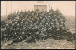 1932 Rendős Iskolások Csoportképe. Fotólap 14x9 Cm - Other & Unclassified