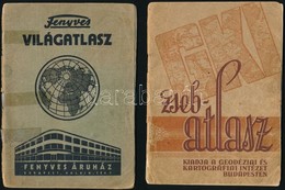 Fenyves Világatlasz. Bp.,(1934), Fenyves Áruház, 31 P. Papírkötésben, Szakadt, Ragasztott Borítóval. +
GKI Zsebatlasz. B - Other & Unclassified