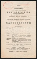 1882 Arad, Meghívó Horváth Attila Zongoraművész Hangversenyére - Zonder Classificatie