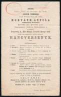 1882 Arad, Meghívó Horváth Attila Zongoraművész Hangversenyére - Unclassified