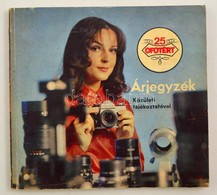 1974 Ofotért Képes árjegyzéke. Rengeteg Fekete-fehér Fotóval. Bp., Athenaeum, 132+16 P. - Zonder Classificatie