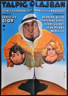 1982 Talpig Olajban. Ofszet Film Plakát, Hajtogatva, Jó állapotban 41x58  Cm - Andere & Zonder Classificatie