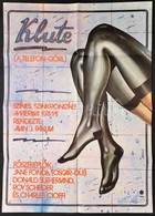 1983 Andor András (1952-): Klute (A Telefon-görl) Amerikai Film Plakát, Főszerepben: Jane Fonda, Donald Sutherland, Roy  - Andere & Zonder Classificatie