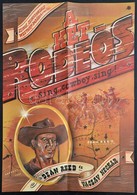 1983 Kerényi János: A Két Rodeós. Ofszet Western Film Plakát, Hajtogatva, Jó állapotban.41x60  Cm - Andere & Zonder Classificatie