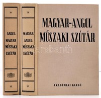 Angol-magyar, Magyar-angol Műszaki Szótár I-II. Kötet. Szerk.: Nagy Ernő, Klár János. Bp.,1983-1980, Akadémiai Kiadó. Ki - Non Classés