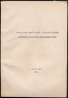 Dr. Lőrincz József: Az édes Szudáni Cirokfű, Valamint A Silókukorica öntözéses Termesztésének Egyes Kérdései Meszes Homo - Non Classificati